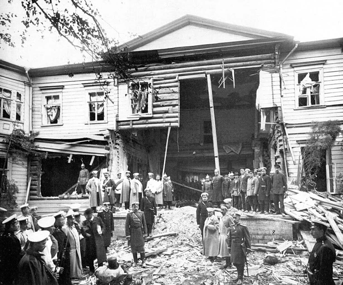 Взрыв на Аптекарском острове  12 августа 1906 года