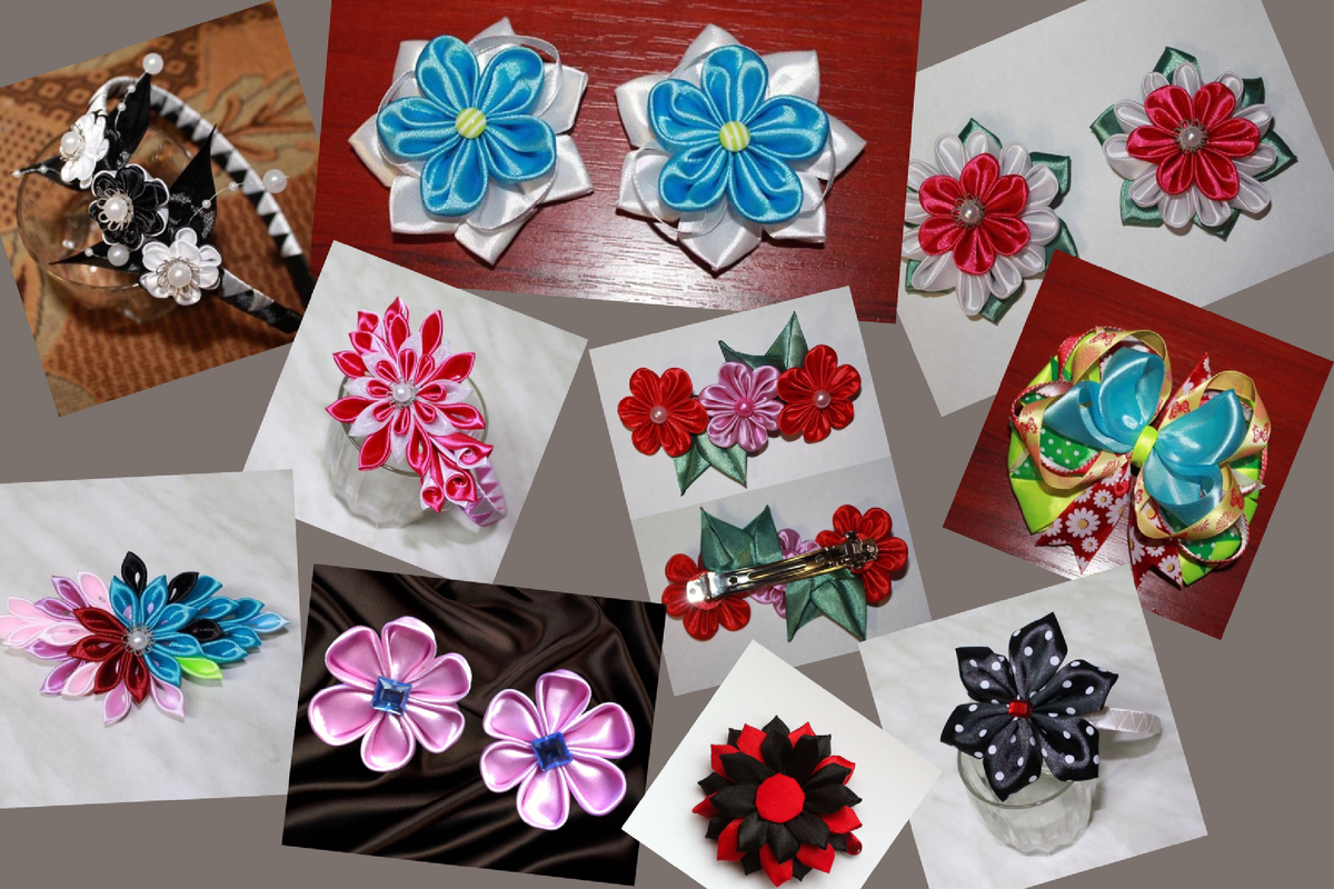 Резиночки и  ободочки для милой дочки