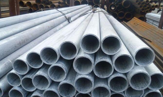 Оцинкованная электросварная труба