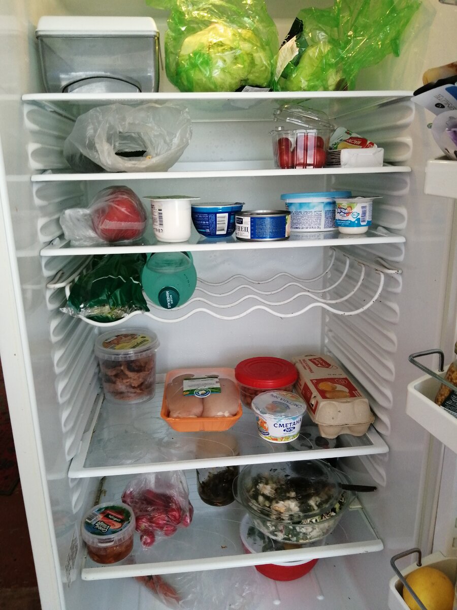 В моём холодильнике нет вредностей, поэтому я и не срываюсь