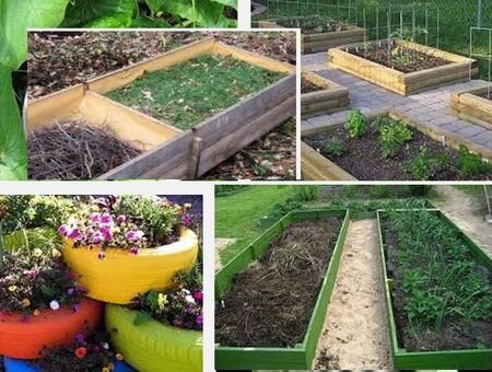 как сделать грядку