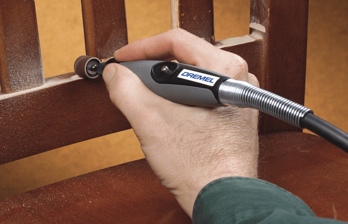 С гибким валом Dremel точнее движения — аккуратнее результат