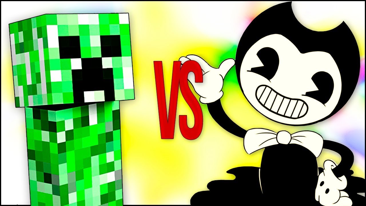 Майнкрафт Vs Бенди и Чернильная Машина | Супер РЭП Битва | Minecraft Vs  Bendy And The Ink Machine