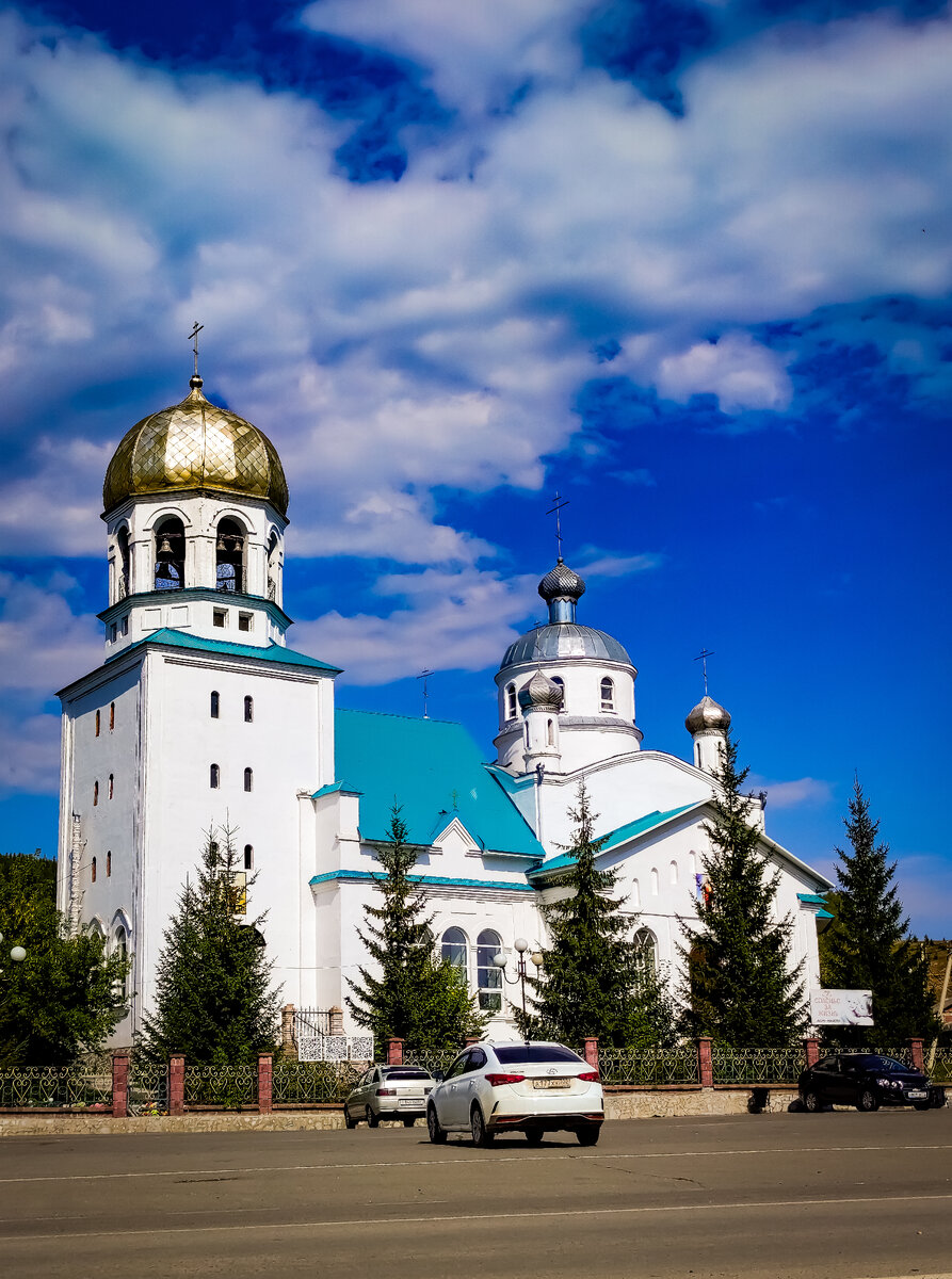 Церковь Архангела Михаила. Село Новобелокатай, Башкирия. 