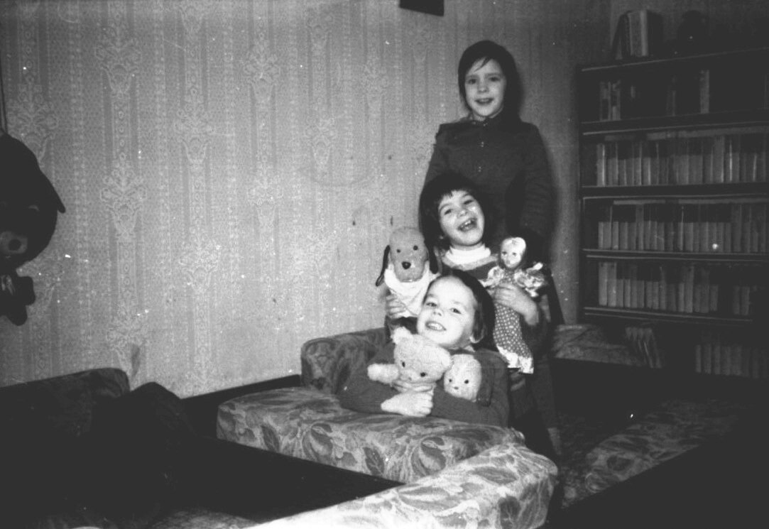 Кукольный театр. Фото из личного архива, 1987