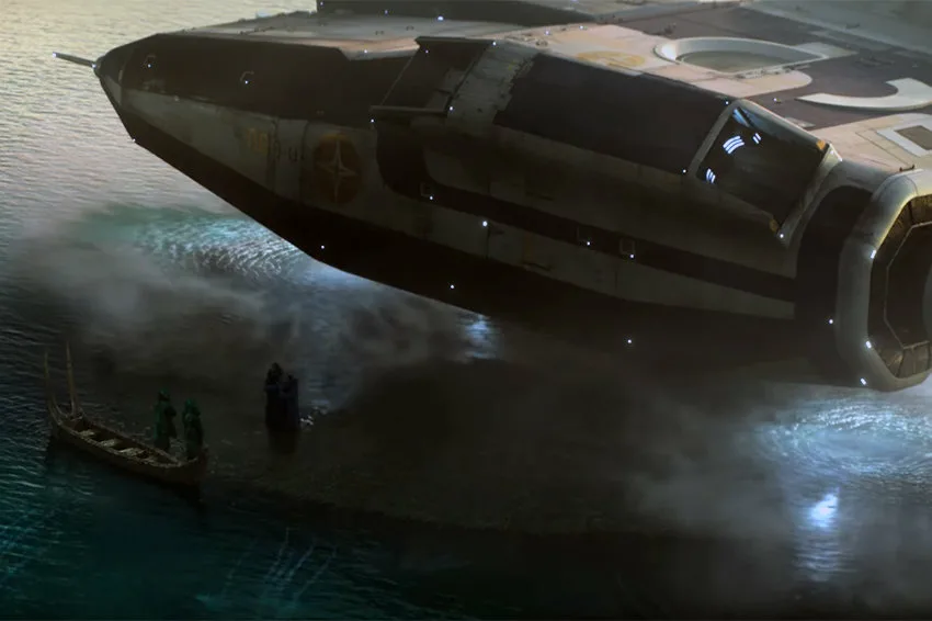 Кадр из сериала Основание",найдено на просторах интернета.