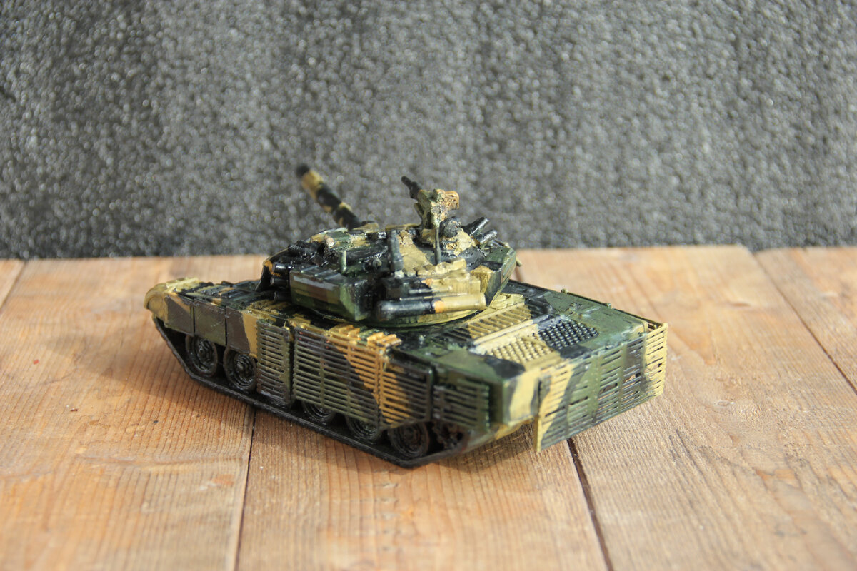 Модель танка Т-72Б2 в масштабе 1/43 | Техникайф | Дзен