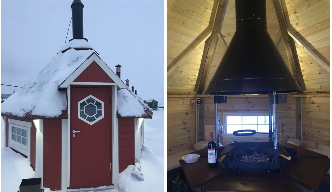 Юрта снаружи и изнутри. Фото автора.