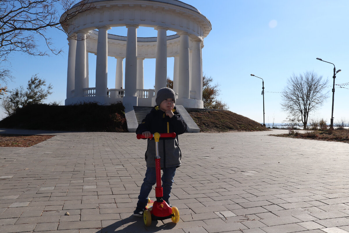 Парк в Цимлянске