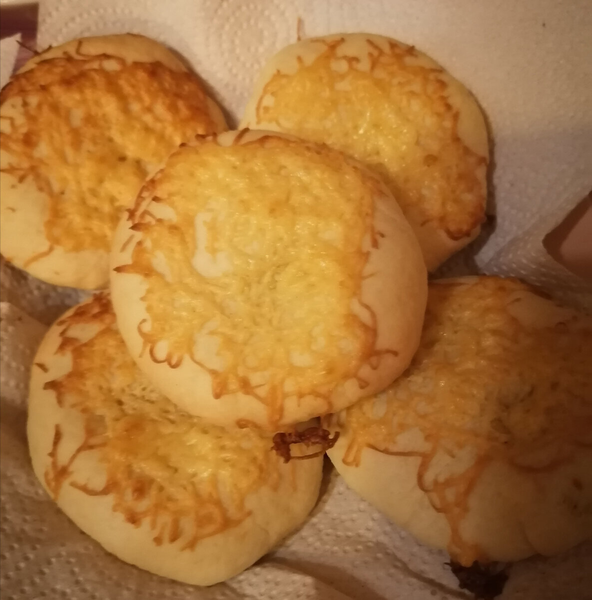 Пышки с начинкой