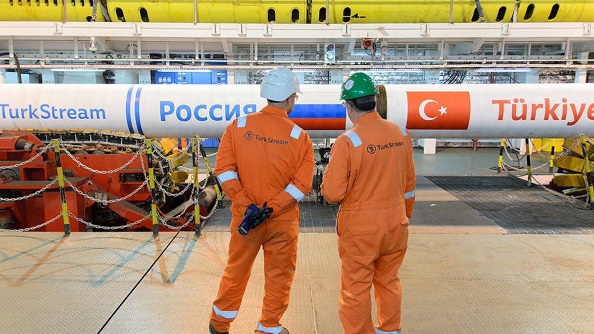 Трубопровод в Турцию из России.  фото: картинки  яндекса.