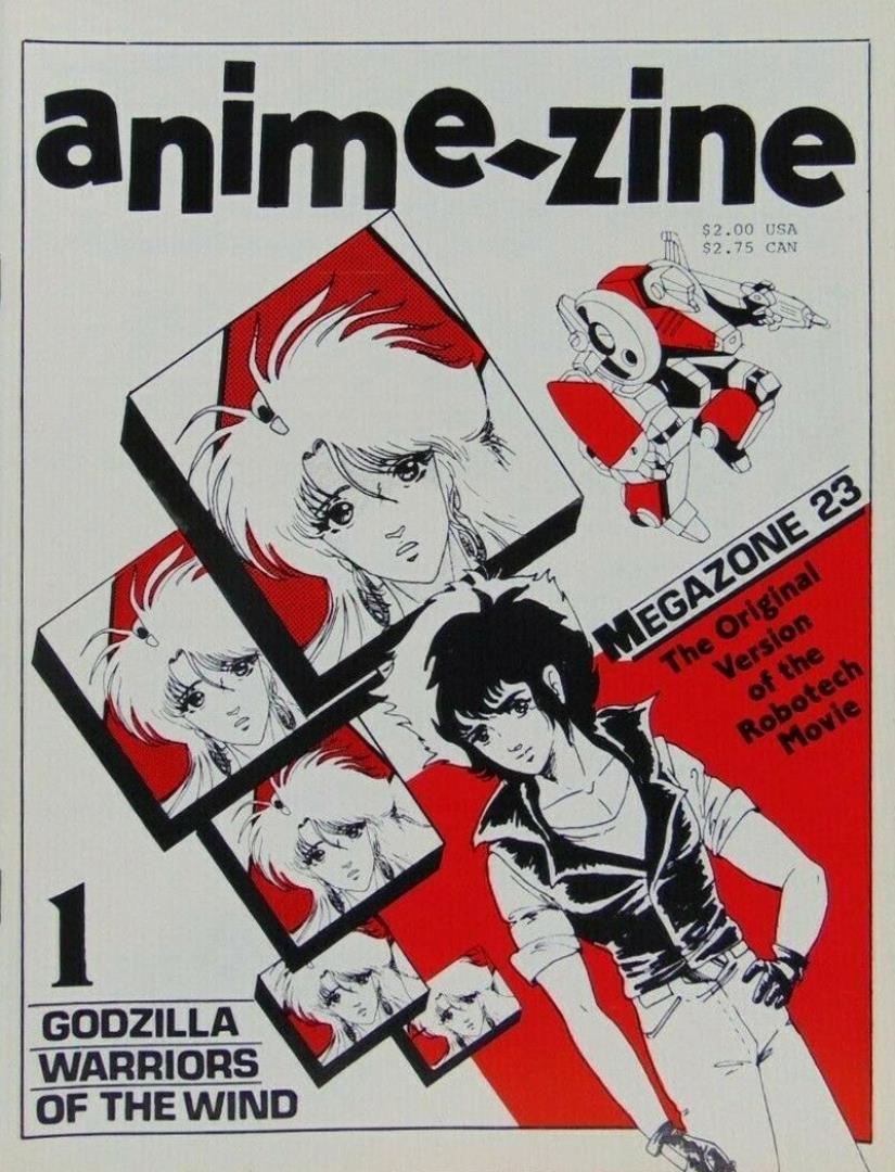 Журнал anime-zine (1986) / Первые англоязычные аниме-издания | Йетиолог |  Дзен