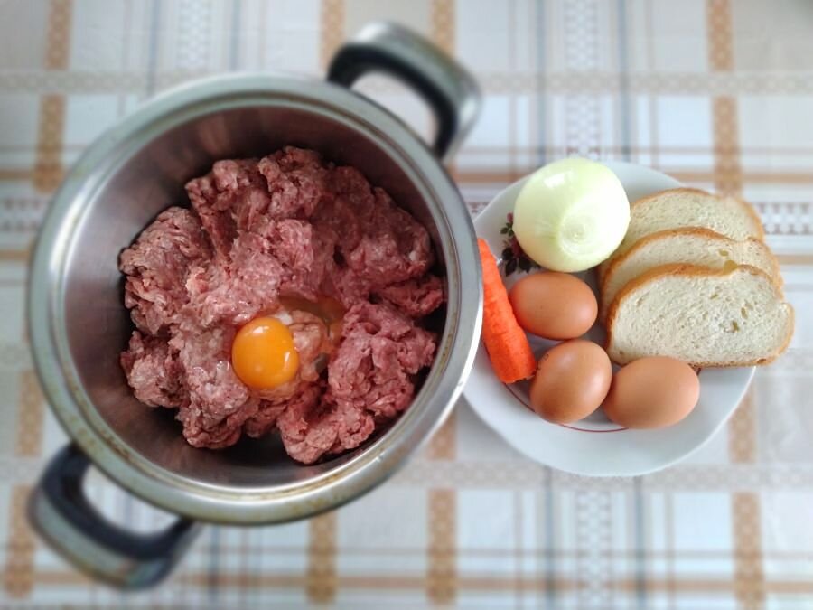 Набор продуктов для рулета