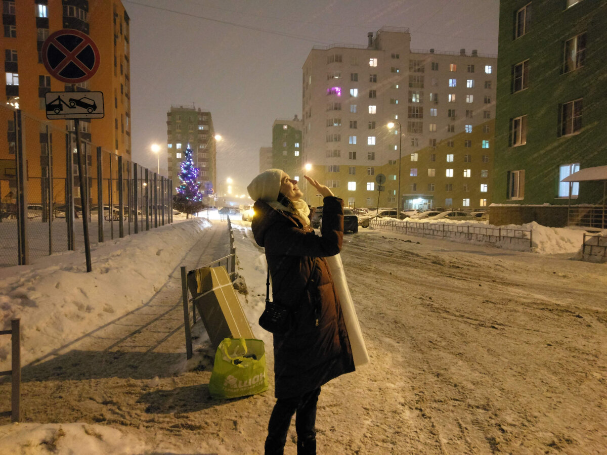 Беременность пришлась в зиму