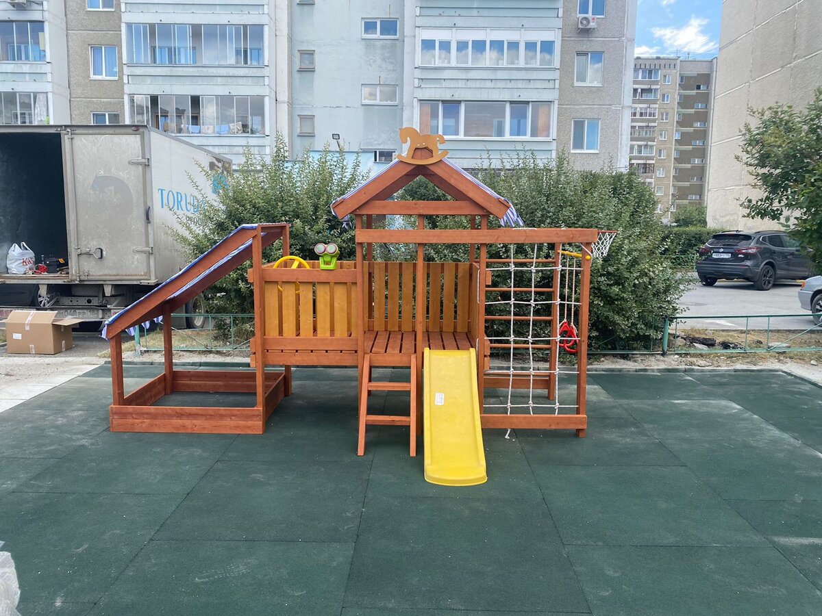 Хотим установить площадку во дворе. Это сложно? С чего начать? | TORUDA ...