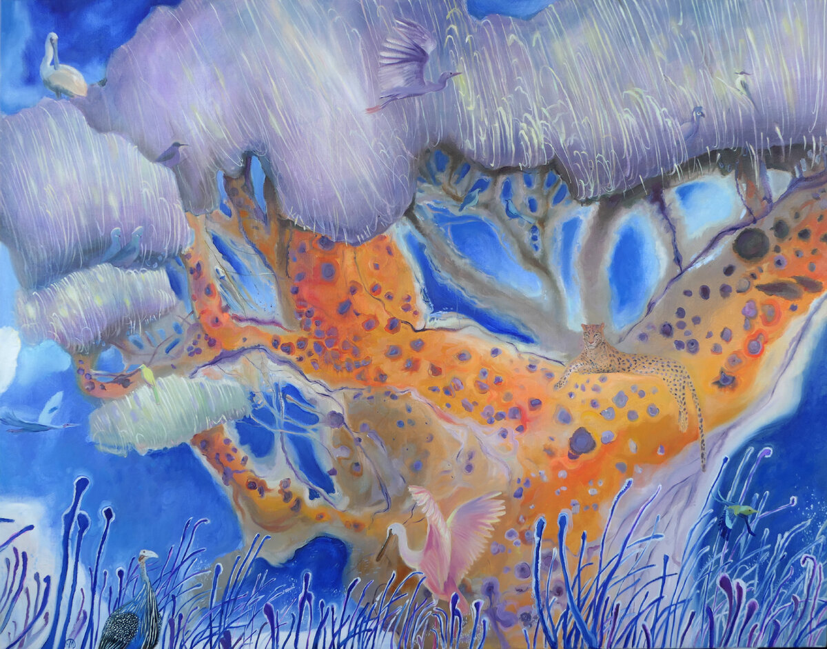    Мария Даниловская, «Леопард большой», 2023Архивы пресс-службы