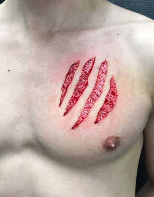 Каждый несёт след событий жизни 