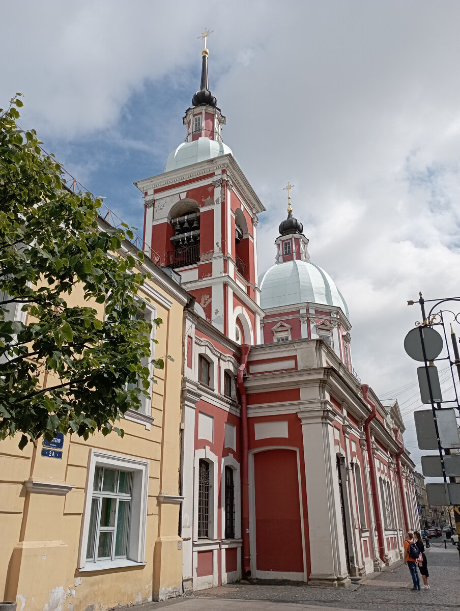 пантелеймоновская церковь в санкт петербурге