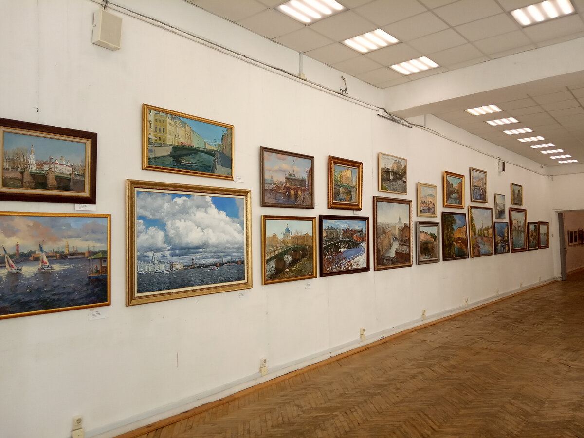 Выставка "Мосты" в Санкт-Петербургском Союзе художников 