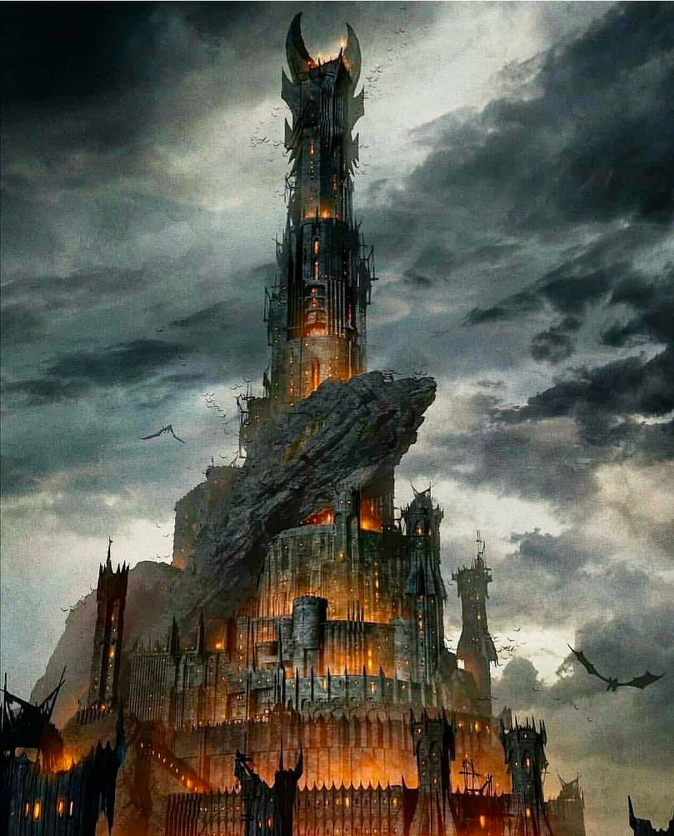 Барад-Дур, крепость Саурона