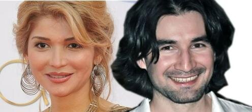  Гульнара Каримова и ее в прошлом гражданский муж Рустам Мадумаров. Коллаж "Ферганы". Авторы фотографий неизвестны