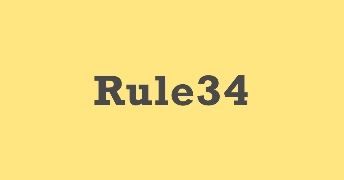 Sing rule 34