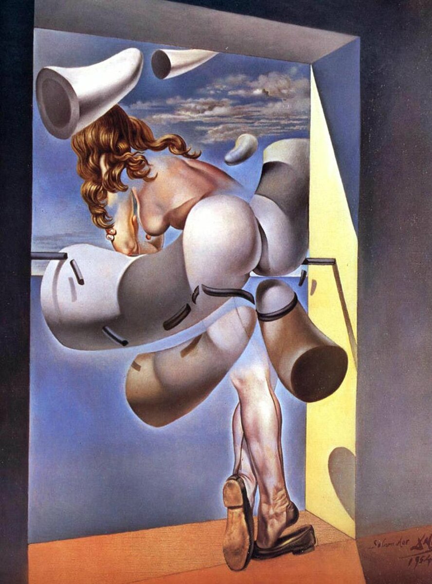 Сальвадор Дали, Юная девственница, 1954