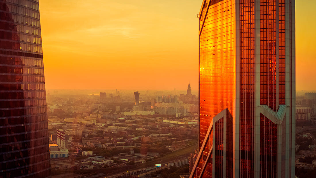 Башня «Меркурий» в  «Москва-Сити»