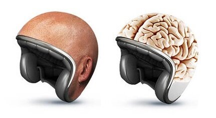 Где-то даже продаются такие "символичные" шлемы