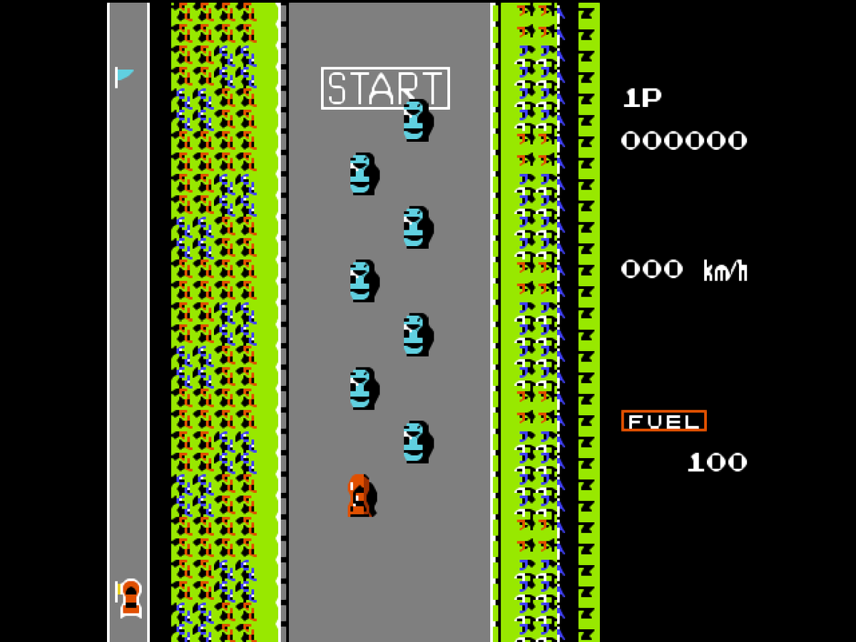 Игры на денди машинки. Игра на Денди Road Fighter. Road Fighter картридж NES. Игры для Денди NES. Гонки на Денди вид сбоку.
