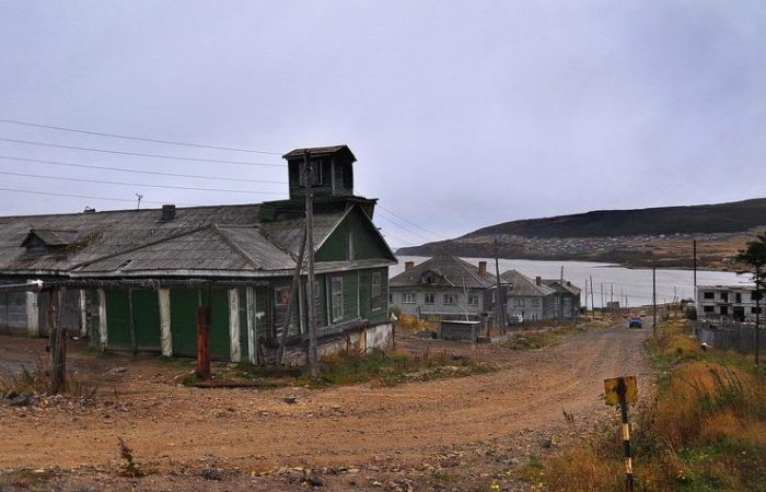 поселок для рабочих