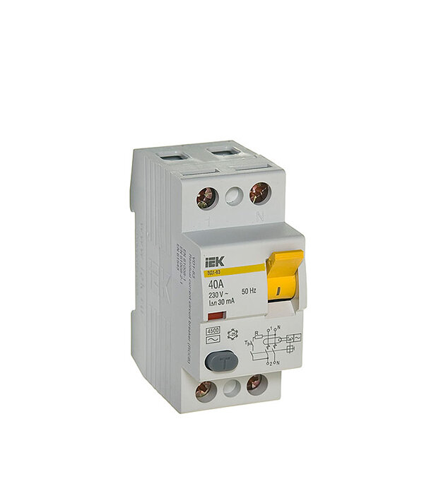 УЗО. Изображение взято из открытого каталога IEK