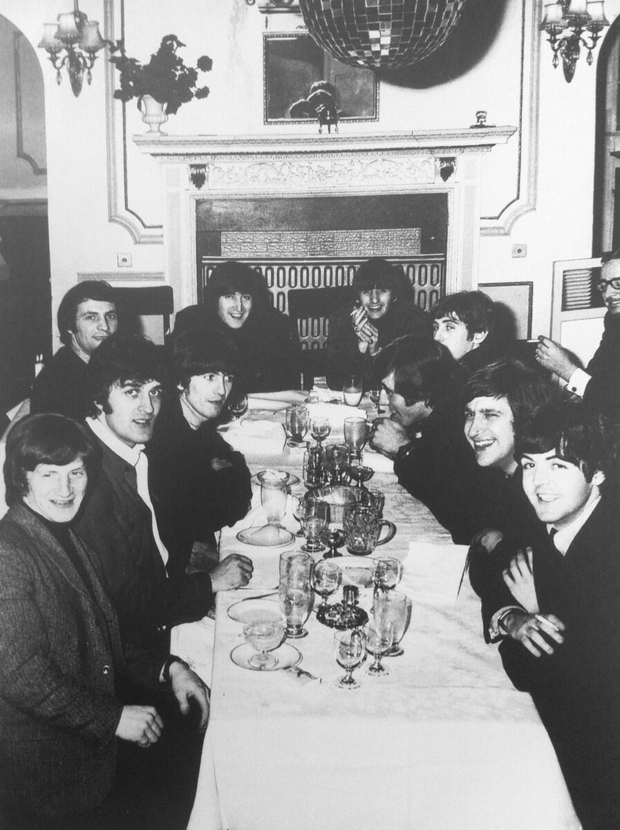 Две группы во время турне 1965 года