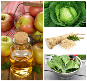 Компресс из капусты и корня хрена. Необходимо взять 100 г кашицы из корня хрена (измельчить на мясорубке) и 100 г измельченных на мясорубке капустных листьев (2-3 шт.). Соедините ингредиенты, добавив 1 ст. ложку растительного масла. Средство хорошо убирает синяки при регулярном применении в течение 1-2 дней в виде компрессов на 15-20 минут 2-3 раза в день. 