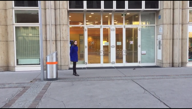 Вход в здание Консульства Соединенных Штатов Америки в Вене