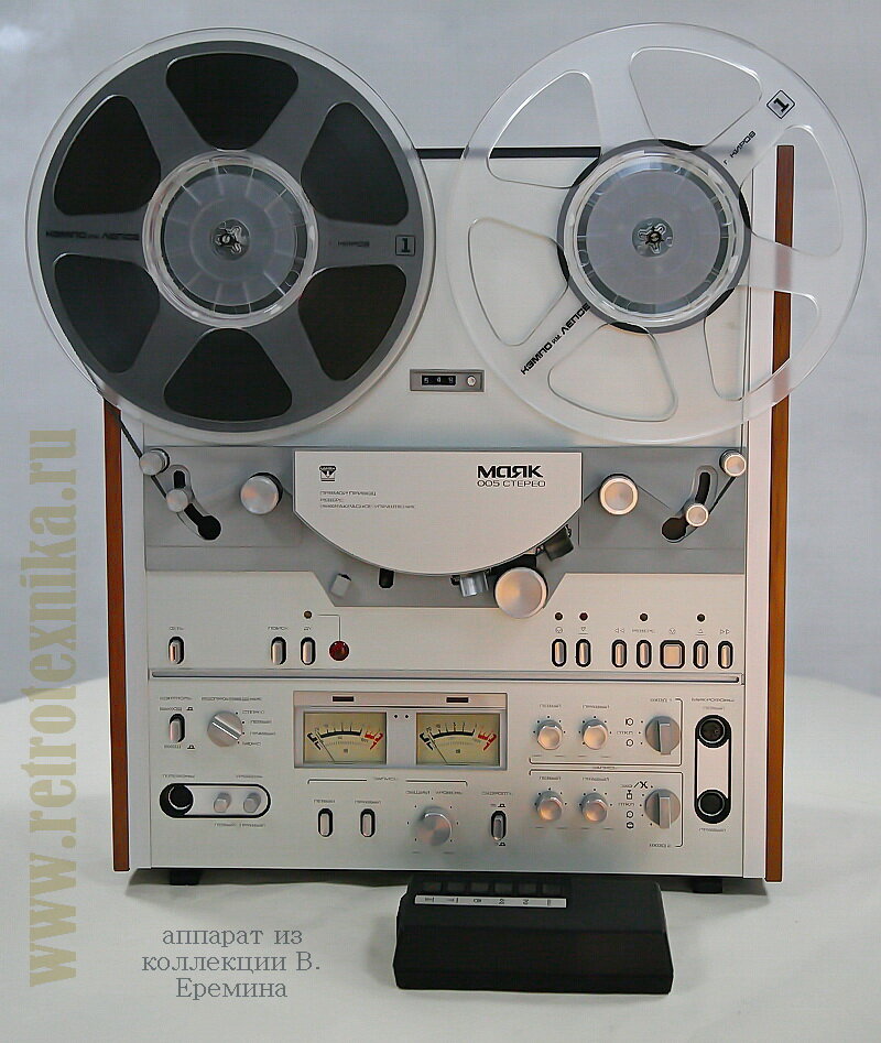 Катушечный магнитофон Маяк - 005 Стерео. 