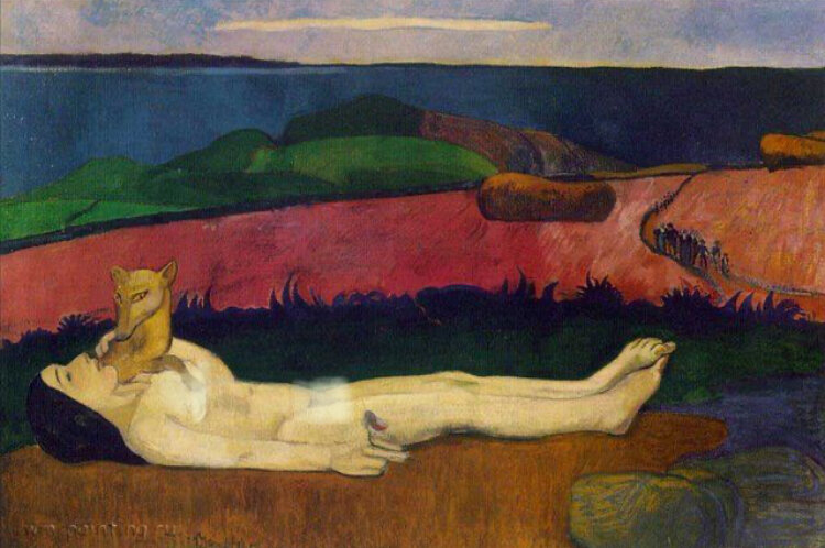 Поль Гоген «Потеря девственности»