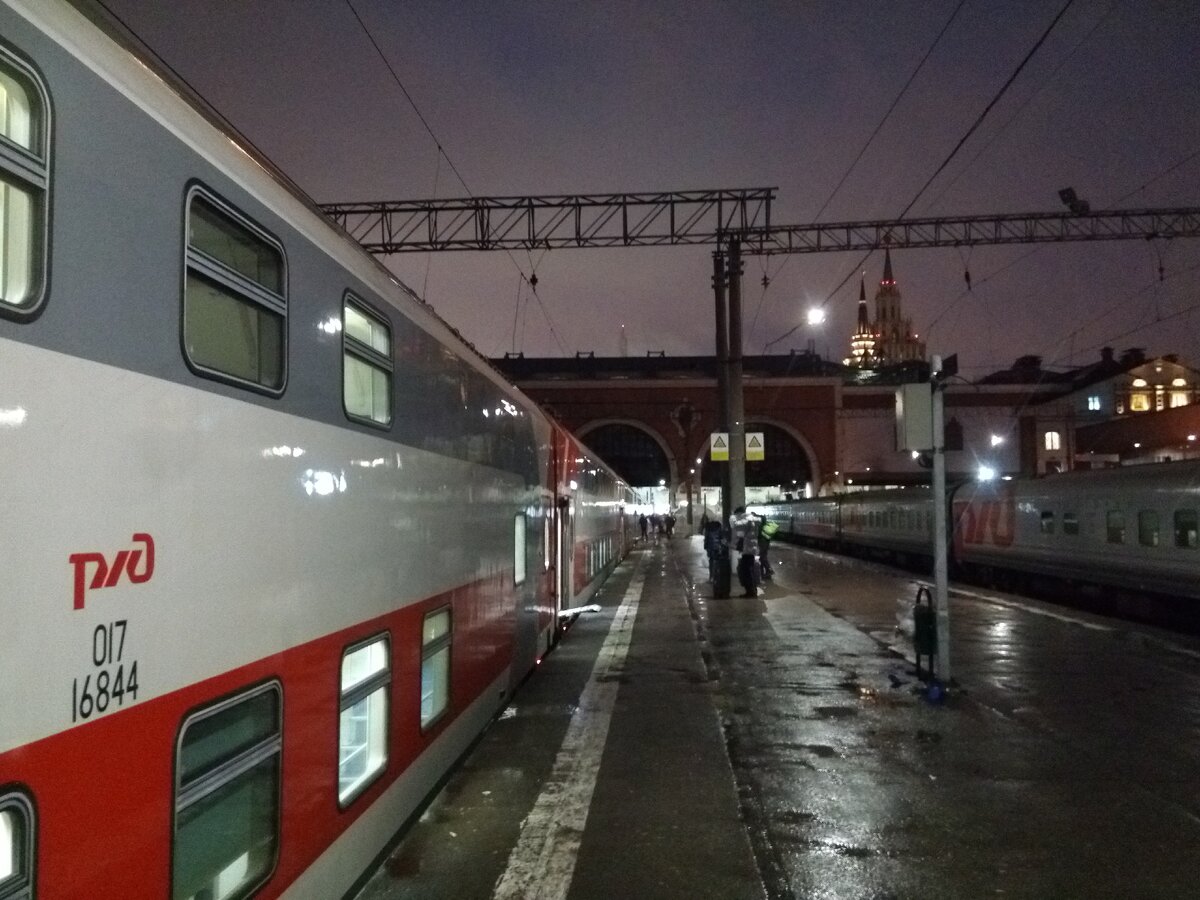 2 этажный поезд санкт петербург москва