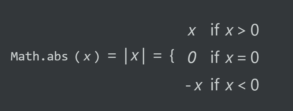 Math.abs()