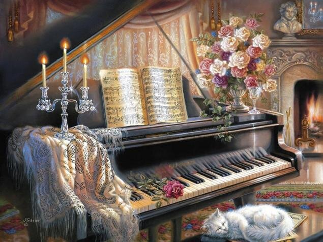 Художница Джуди Гибсон (Judy Gibson)