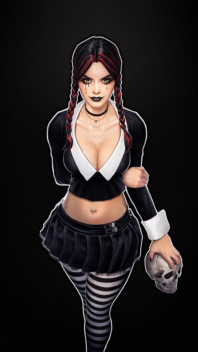 Чем-то неуловимо напоминает "Семейку Адамс".