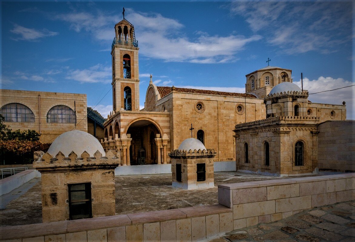 Монастырь основанный святым Феодосием Великим. Из свободного доступа