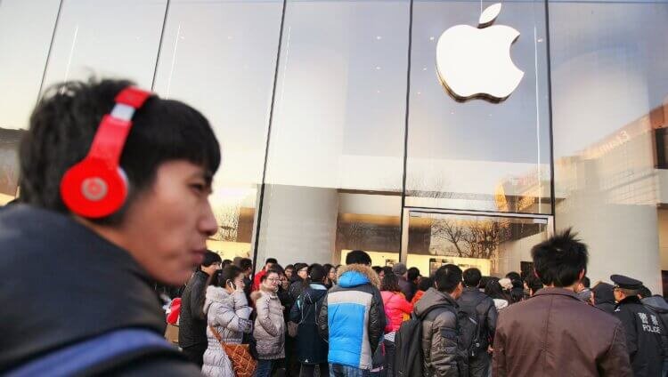 apple in china