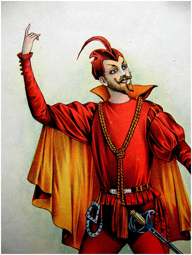 Сценический костюм Мефистофеля.