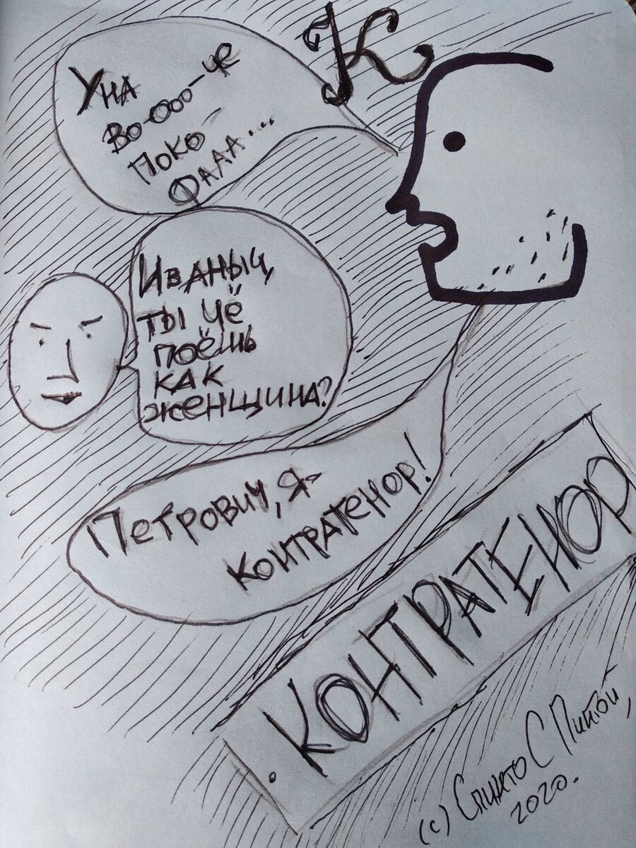 Из моего скетчбука. Традиционно для "букваря" :)