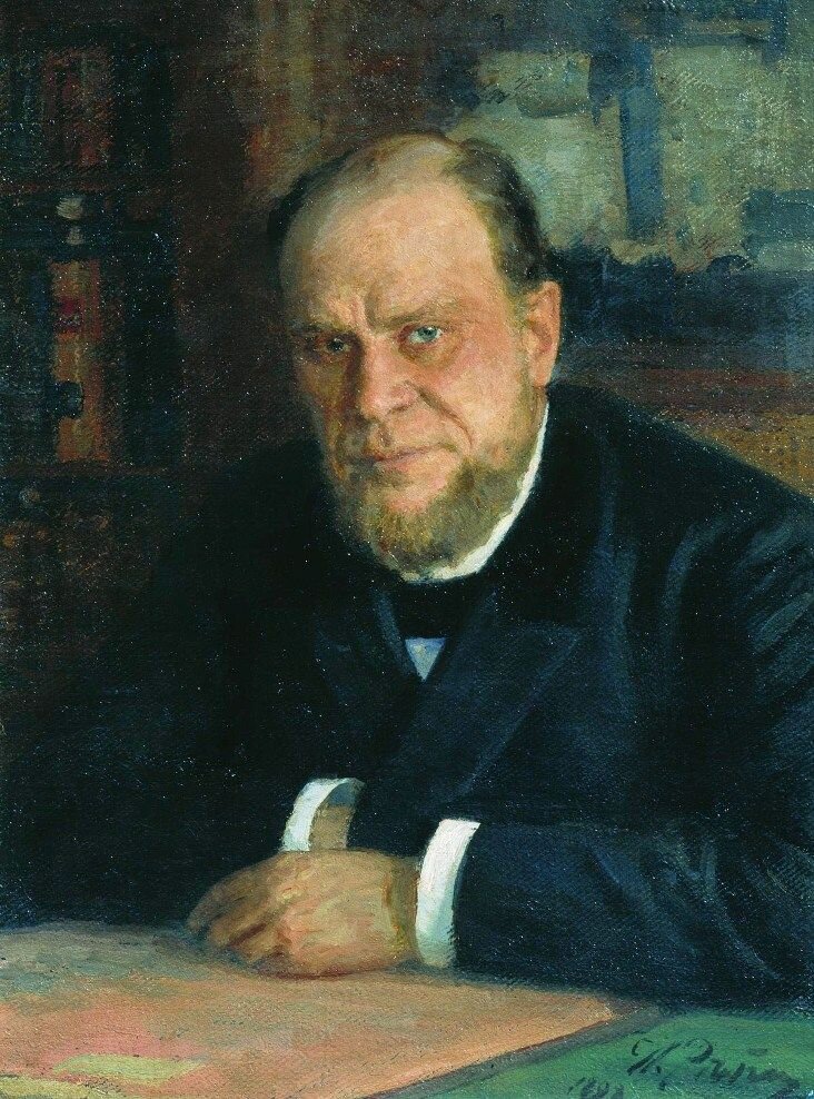 А. Ф. Кони. Портрет кисти И. Е. Репина