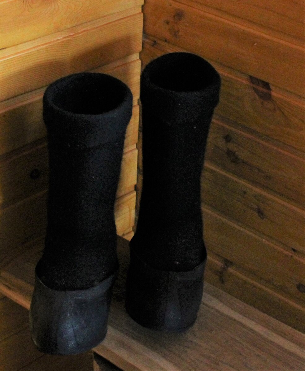 валенки с галошами