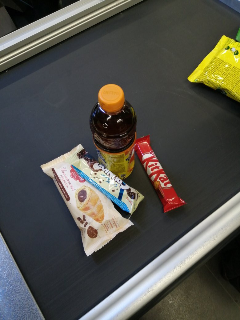 просто фото покупок в это время