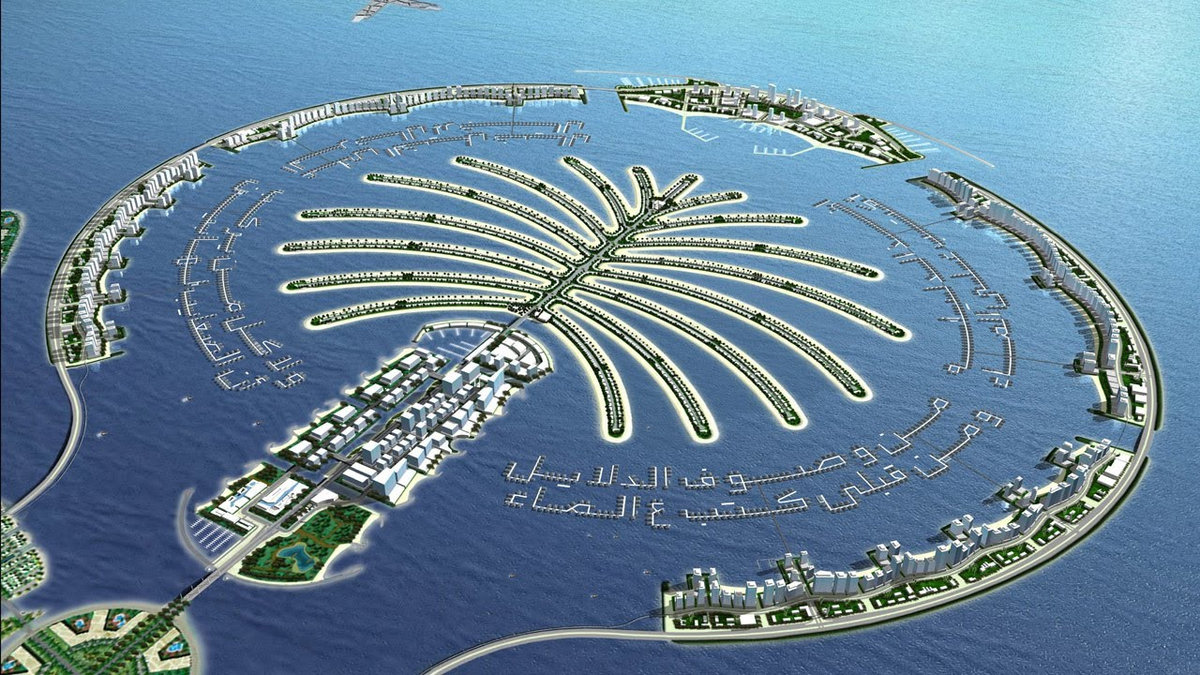Остров Palm Jebel Ali. Фото из Youtube 