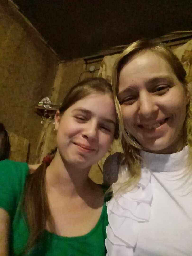 Альбина Макарова со своей мамой